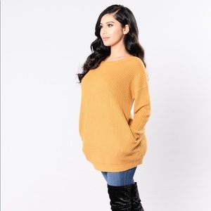 Fashion Nova oversized sweater